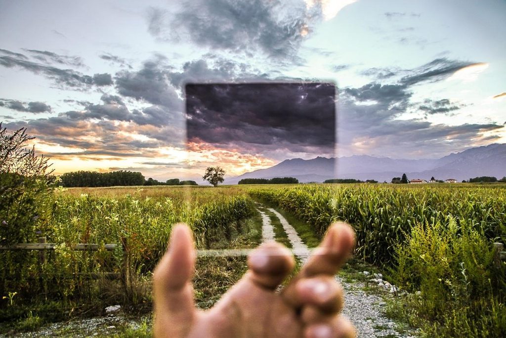 filter, photo effect, glass, transparent, landscape, countryside, outdoors, hand, effect, optical, vision, see-through, vision, vision, vision, vision, vision